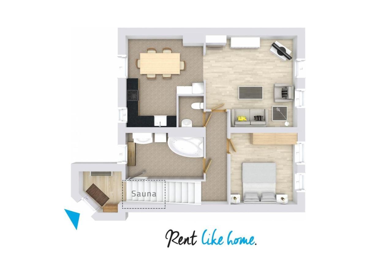 Miedzyzdroje Stylowy Apartament Z Sauna By Noclegi Renters Eksteriør billede